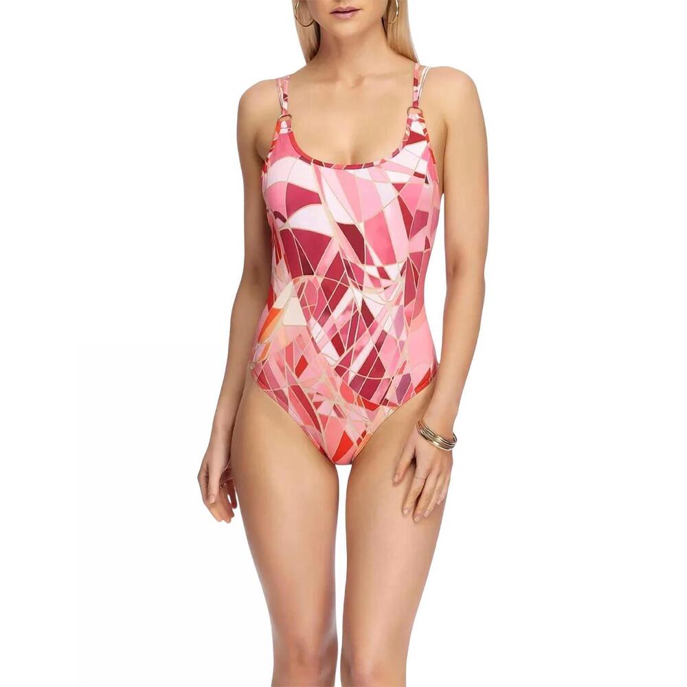 NEW JETS adagio one-piece bikini in rosewood